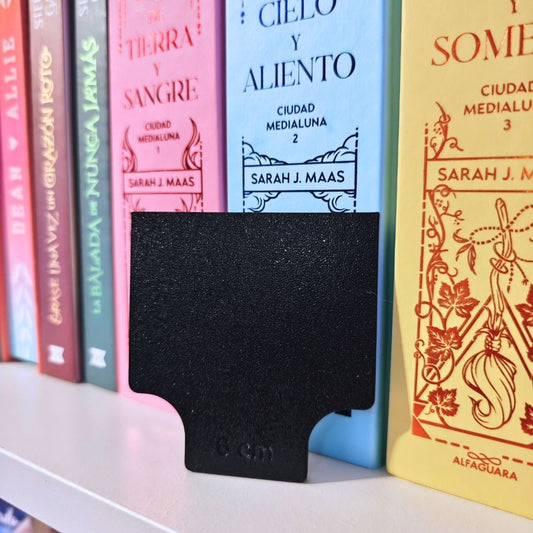Alineador de Libros y Mangas para estanterías | Medidas y Colores