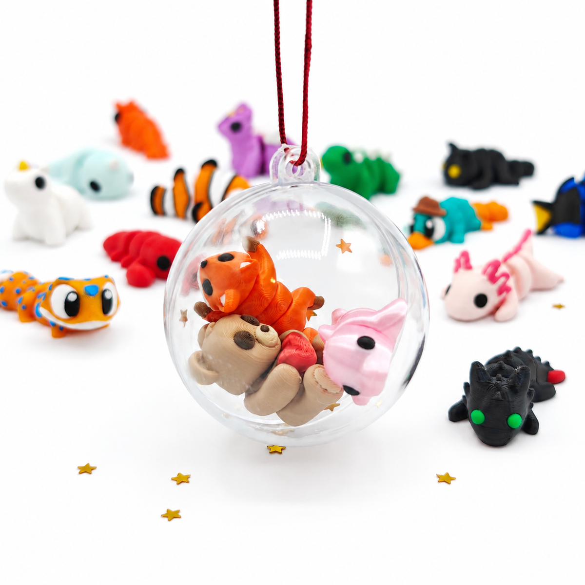 Bola de Navidad Personalizada con Minis (5 cm)