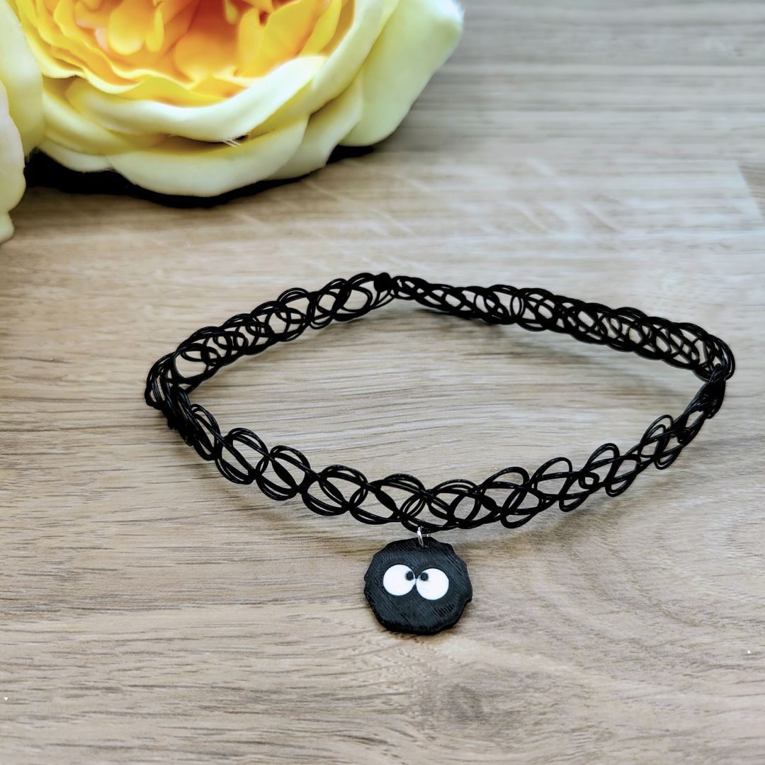 Choker Negro con Hollín