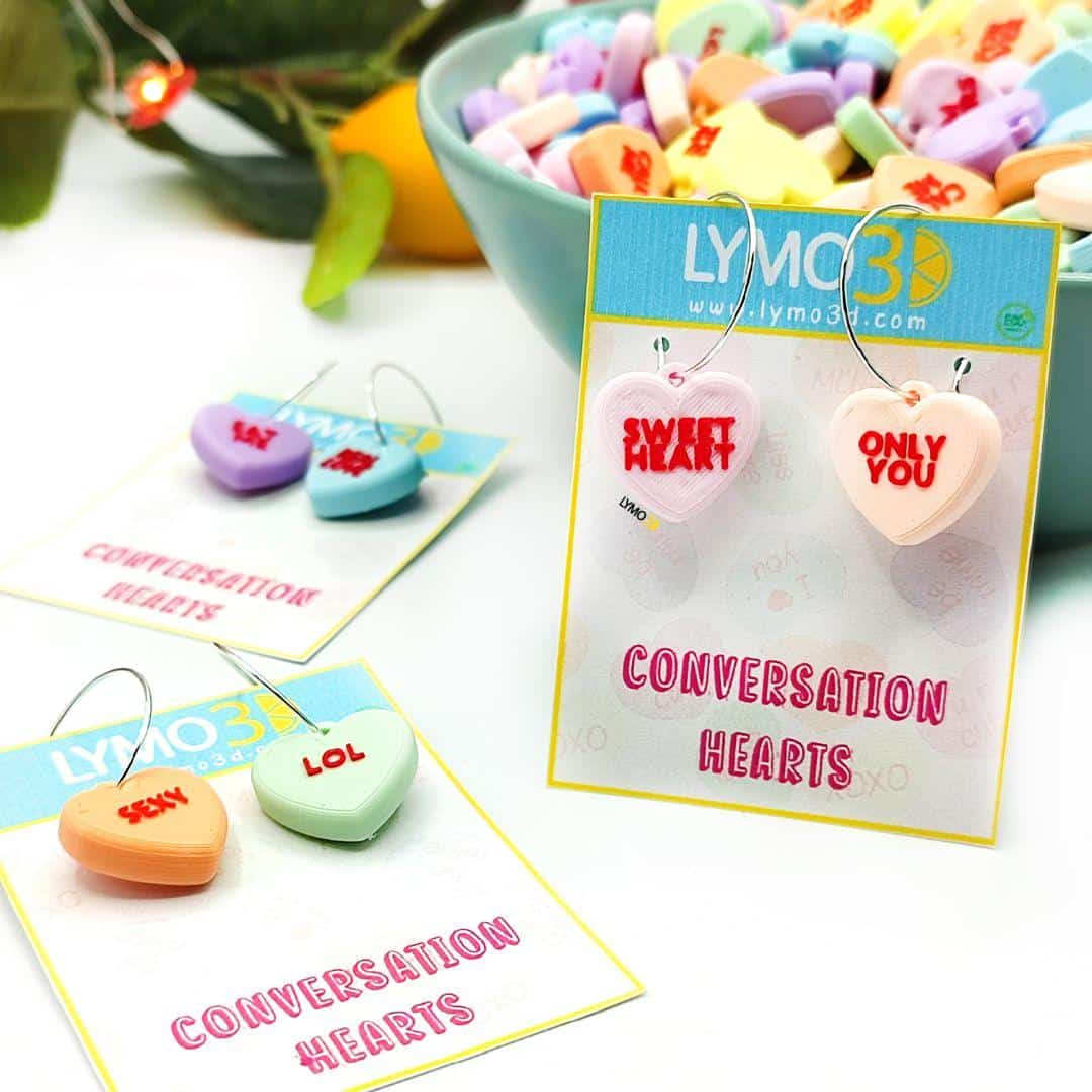 Pendiente Candy Heart Personalizado