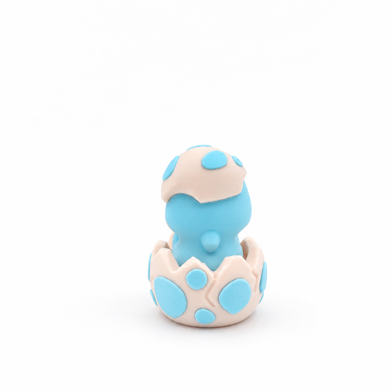 Clicker Dinosaurio Bebé Azul