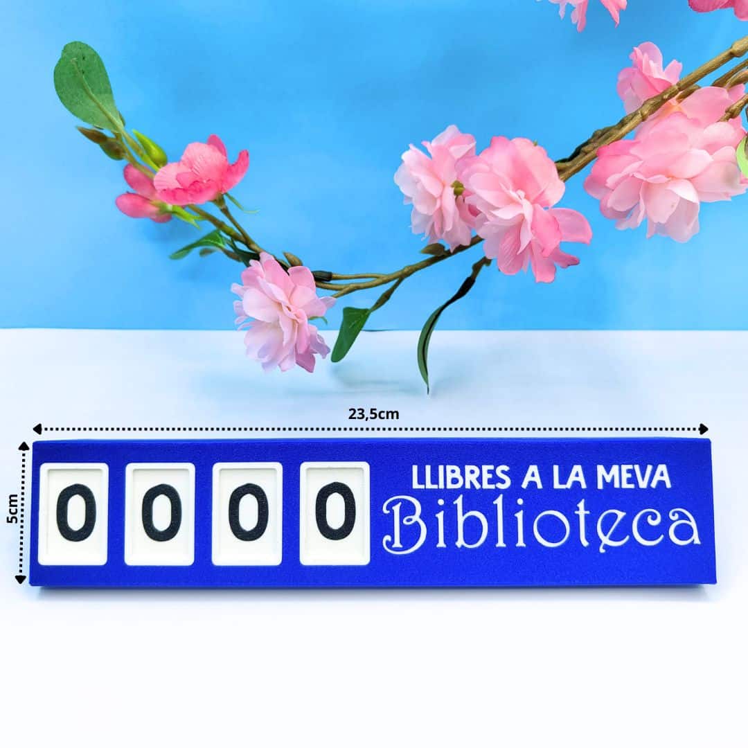 Contador personalizable para tu biblioteca