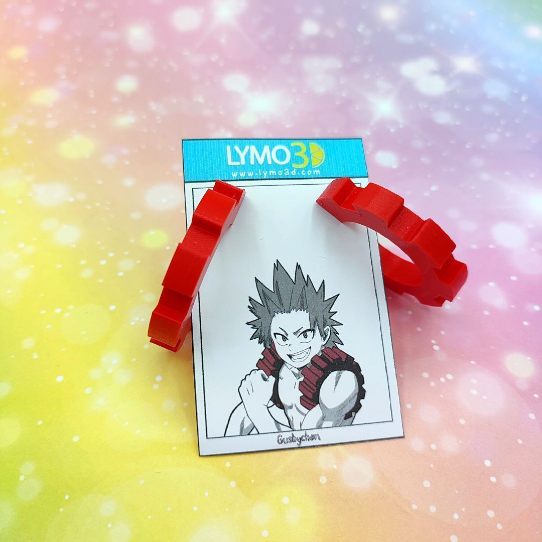 Eijiro Kirishima pendientes lymo3d (4)