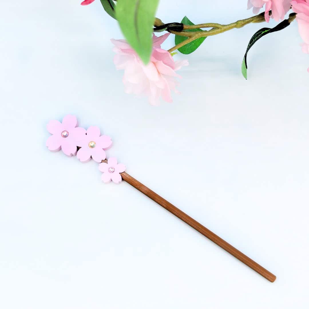 Horquilla flores de cerezo