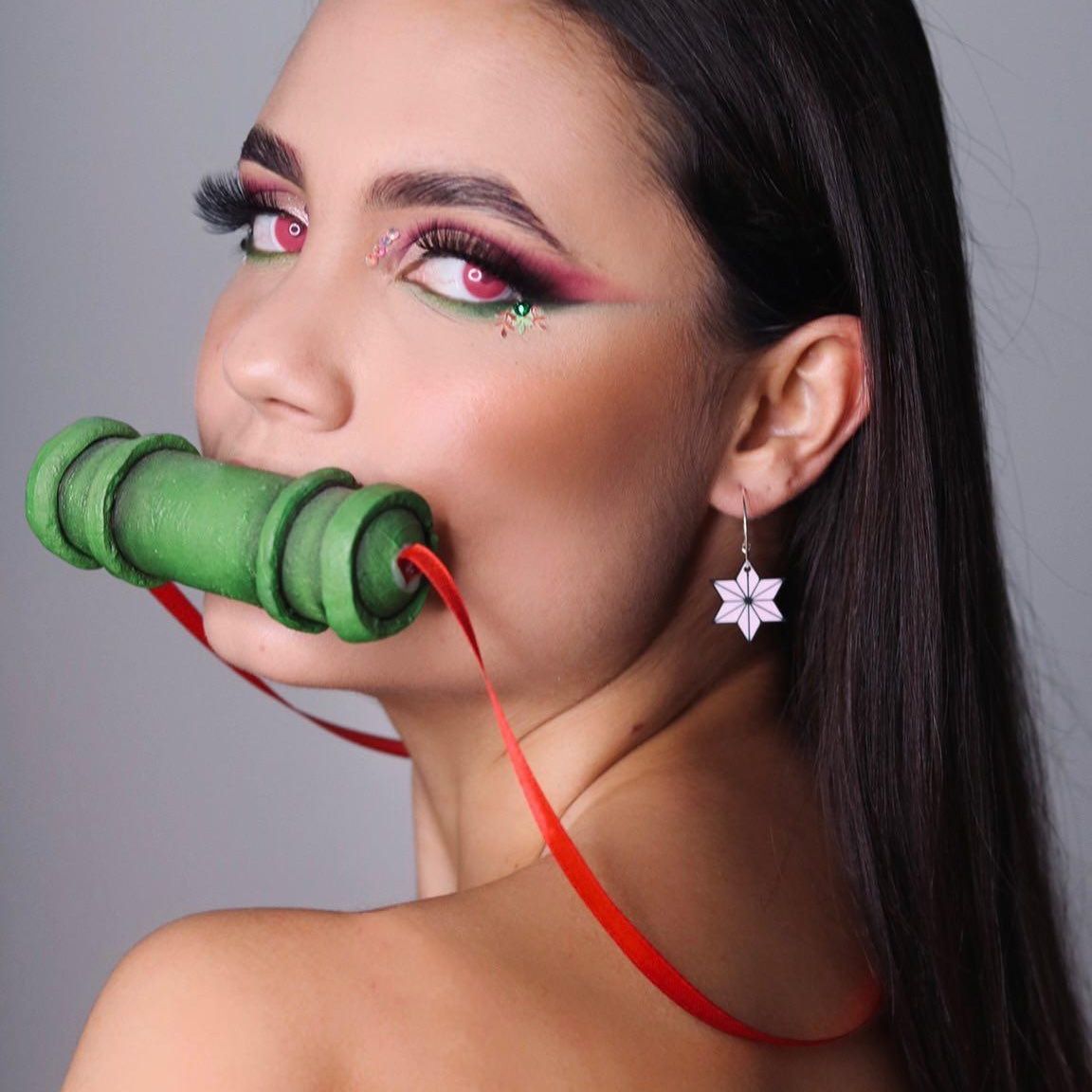 Pendientes copo demoniaco