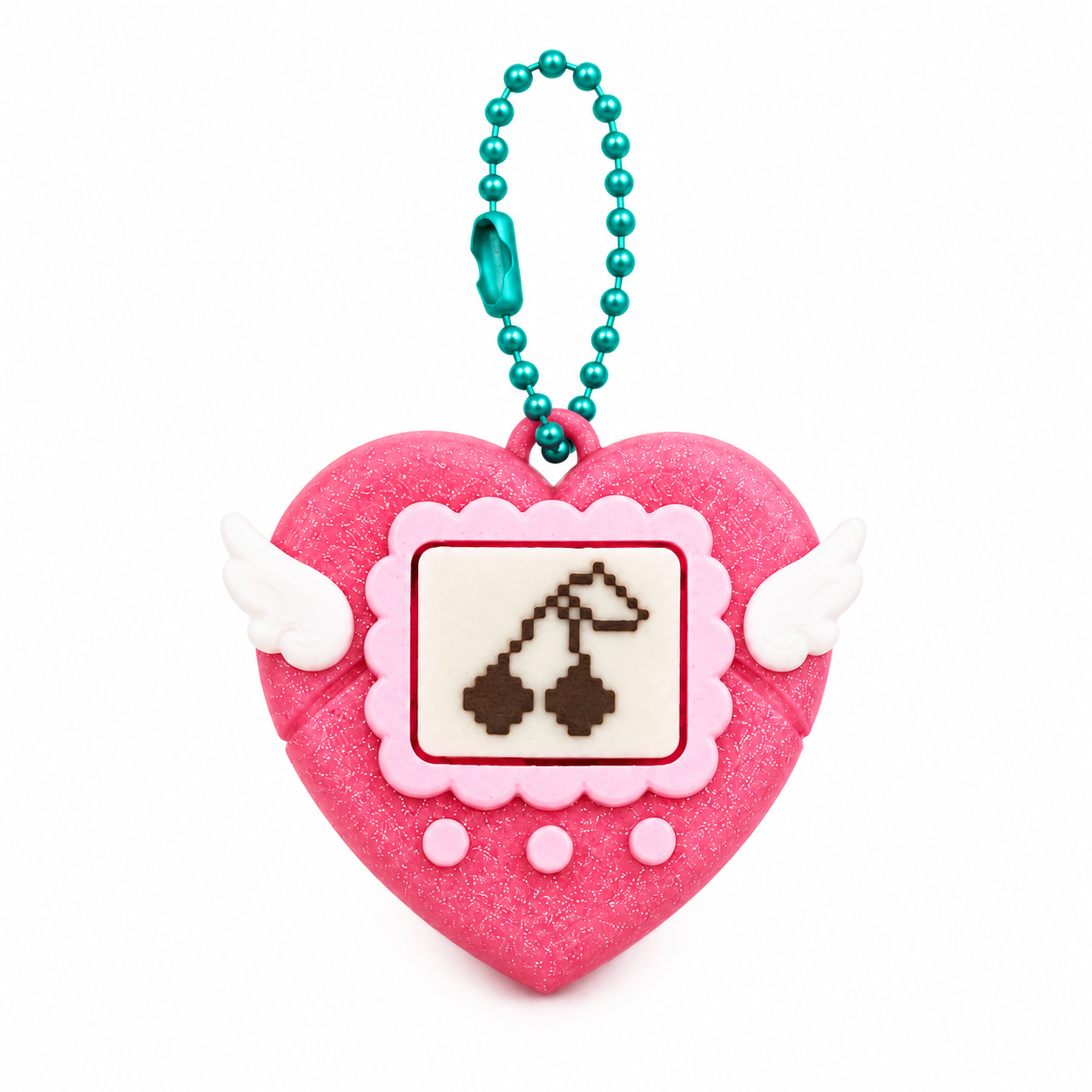 Llavero clicker corazón magical wings