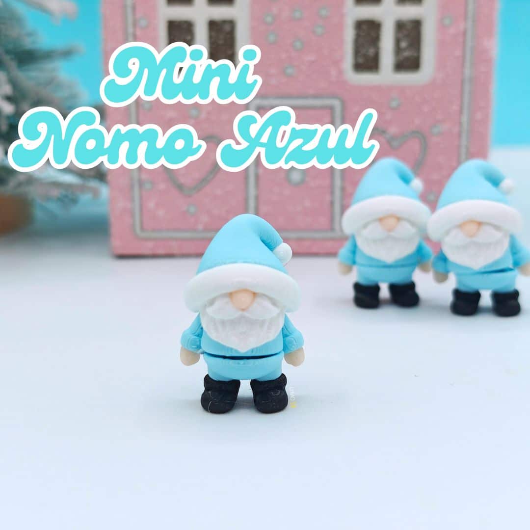 Mini nomo azul articulado