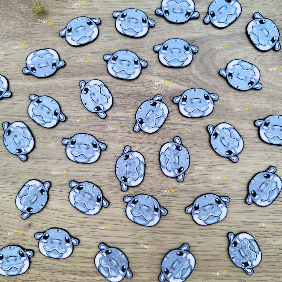 Pendientes Moo Deng