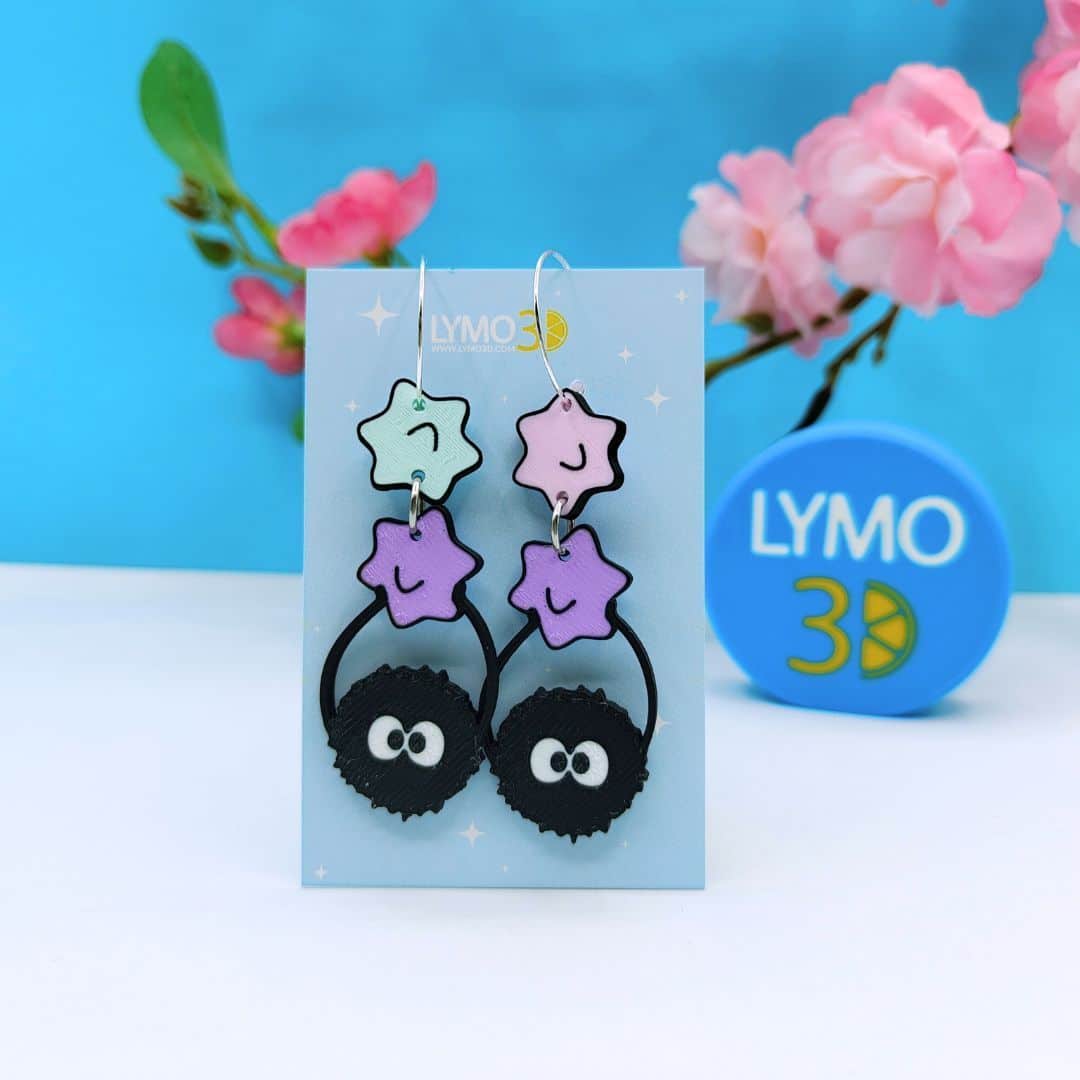 Pendientes Hollín: Dos Caramelitos Fríos