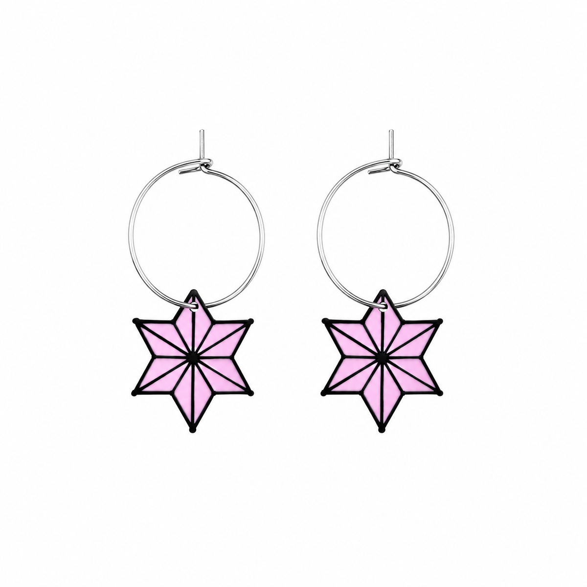 Pendientes copo demoniaco
