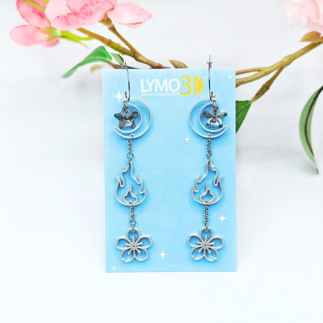Pendientes hermanas Fae