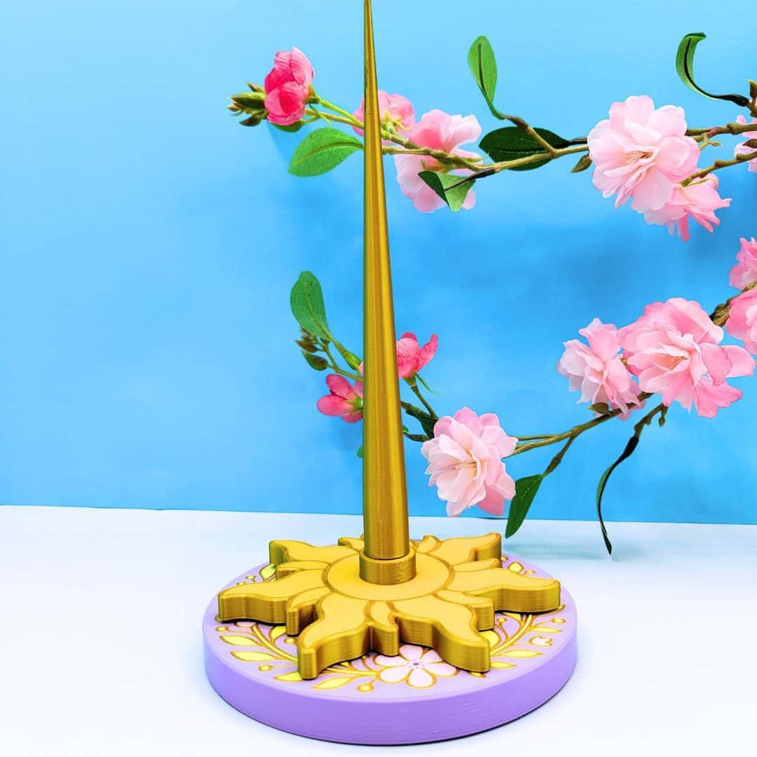 Portaovillos mágico sol dorado