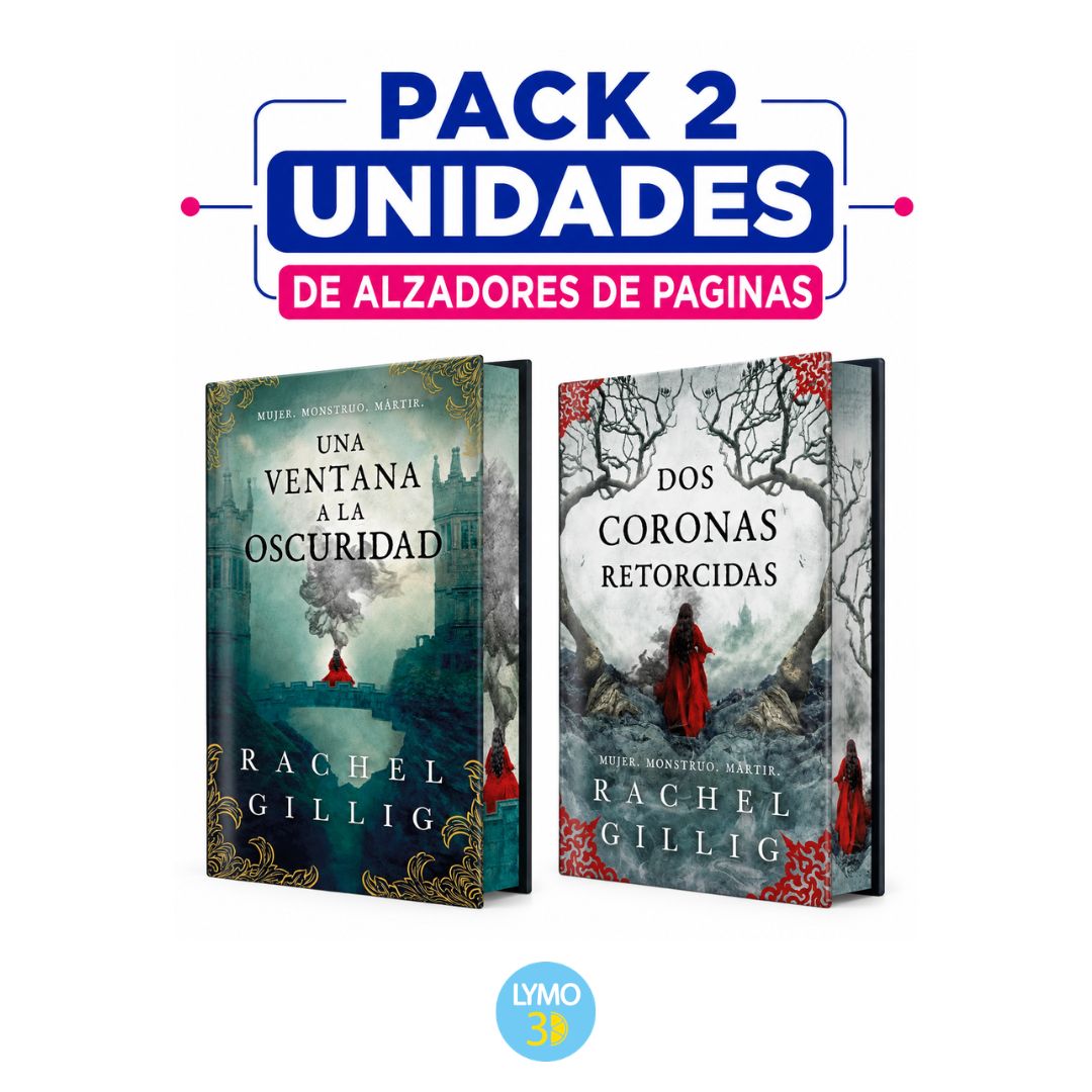 Pack de 2 alzadores de páginas para La saga El rey pastor