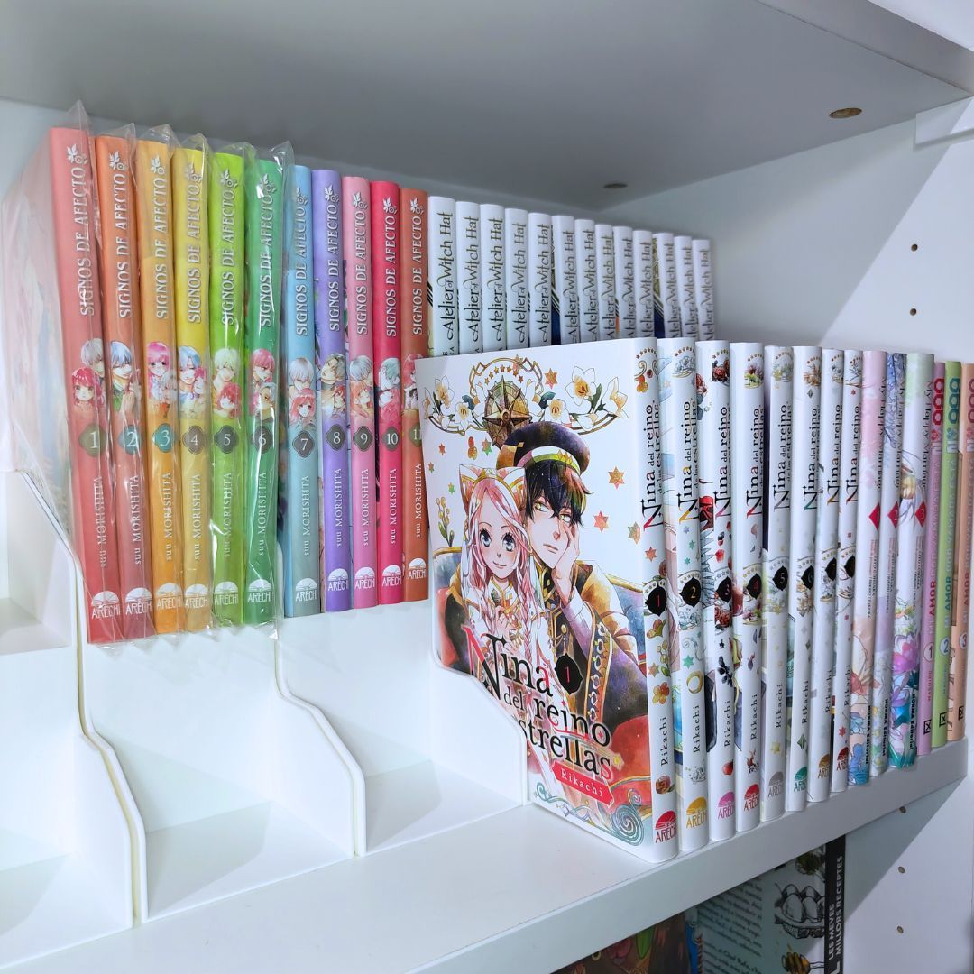 Grado B: Soporte compacto para mangas y cómics