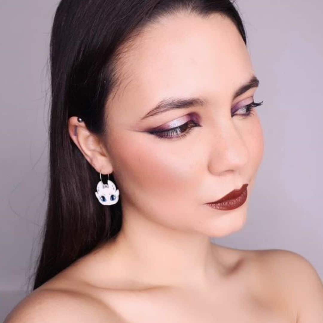 Night & Light Dragon Earrings
