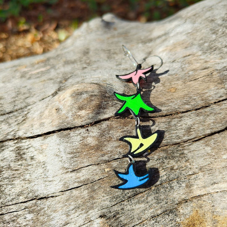 Pendientes de plantas