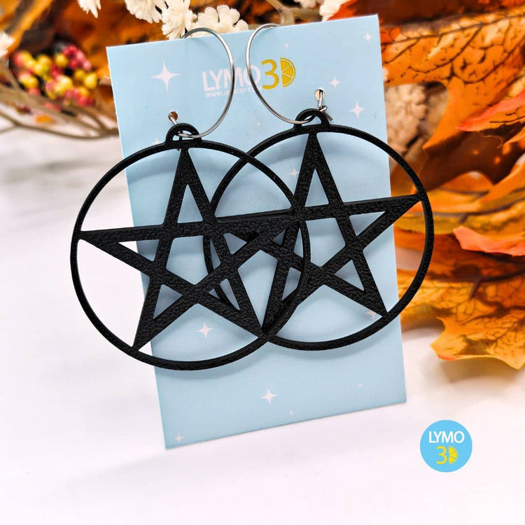 Pendientes estilo oscuro