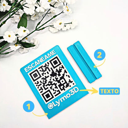 QR DECORATIVO LYMO3D PARTES PERSONALIZABLES