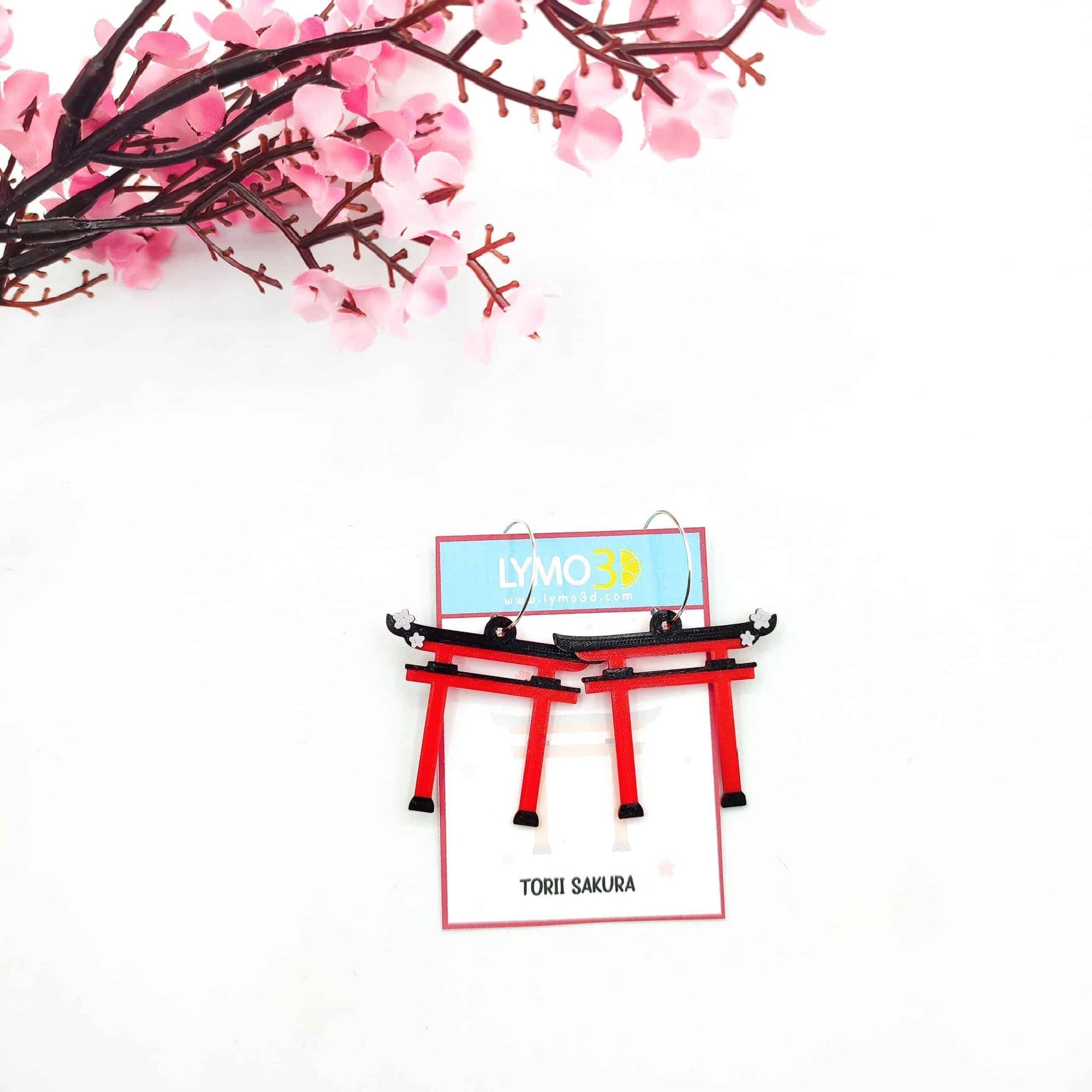 pendientes torii sakura x lymo3d 1