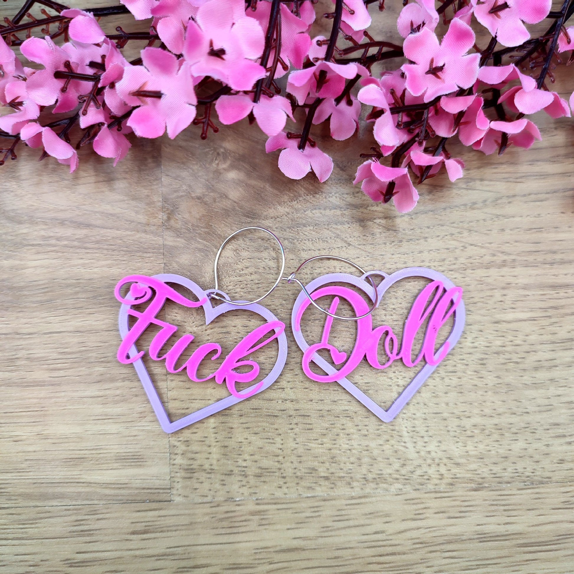 pendientes personalizados love lymo3d 4