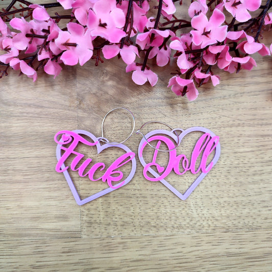 pendientes personalizados love lymo3d 4