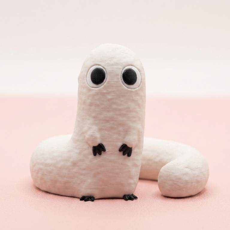 Figura gusano mágico