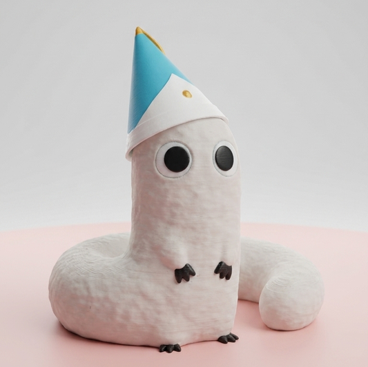 Figura gusano mágico