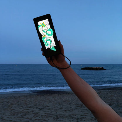 Lámpara 3D: Dragón del templo. Lymo3D 3