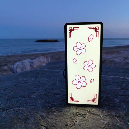 Lámpara 3D: Cerezos en flor x lymo3d