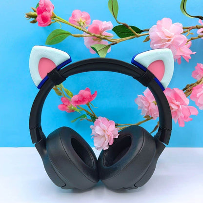 Orejas tigre azul para auriculares