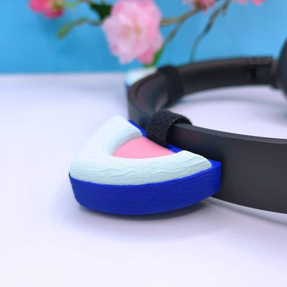 Orejas tigre azul para auriculares