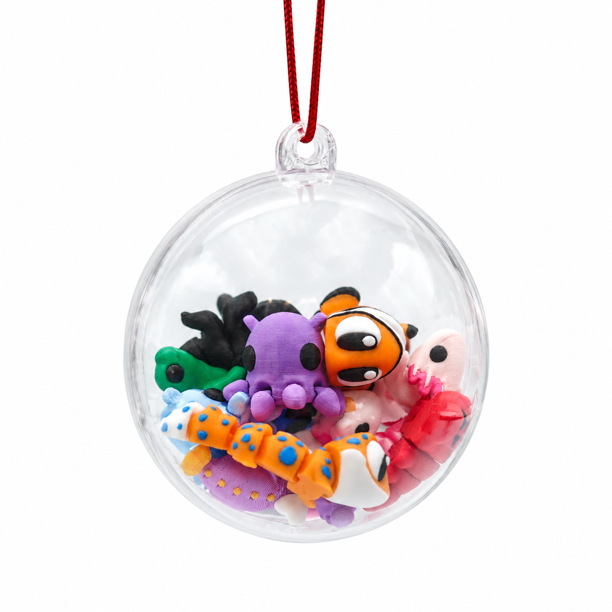 Bola de Navidad con 15 Minis sorpresa (8cm)