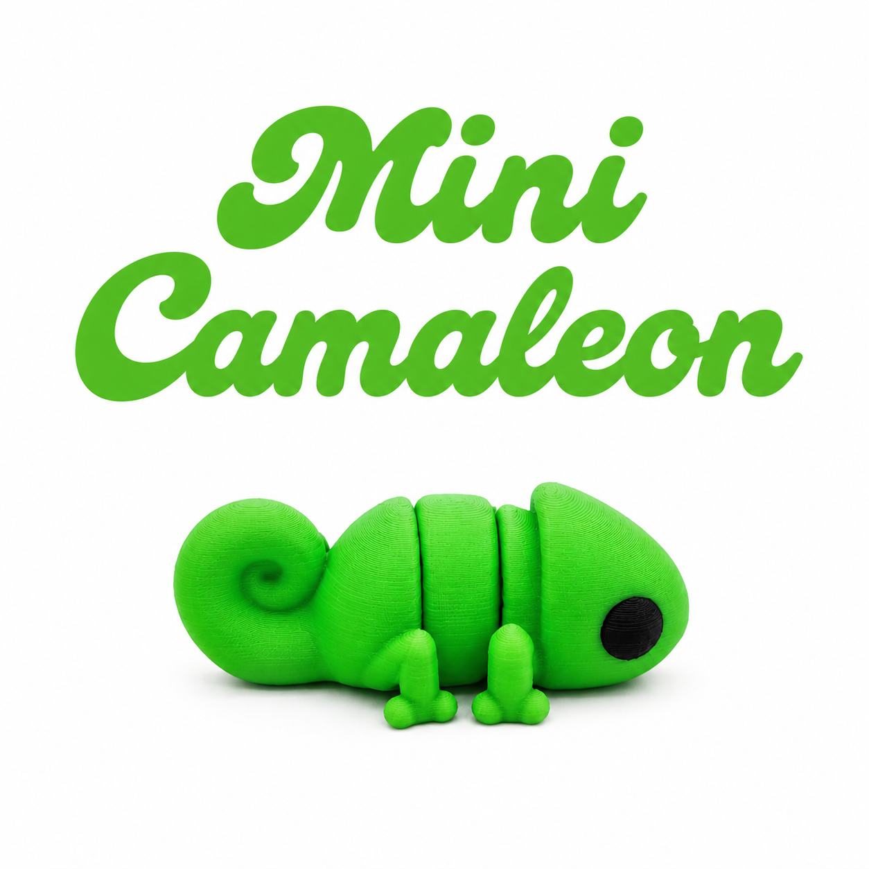 Mini camaleón articulado