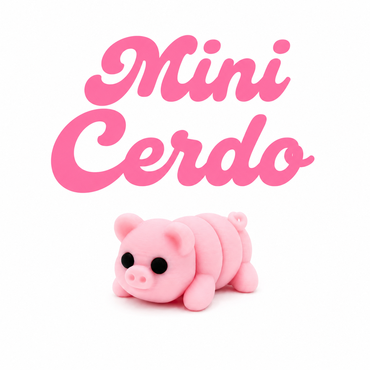 Mini articulated pig