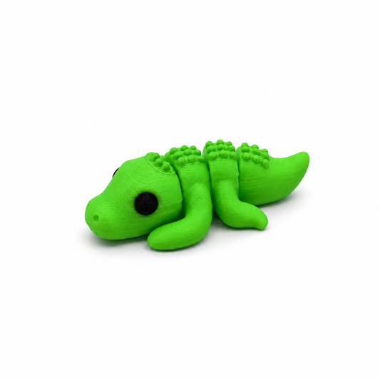 Mini cocodrilo articulado