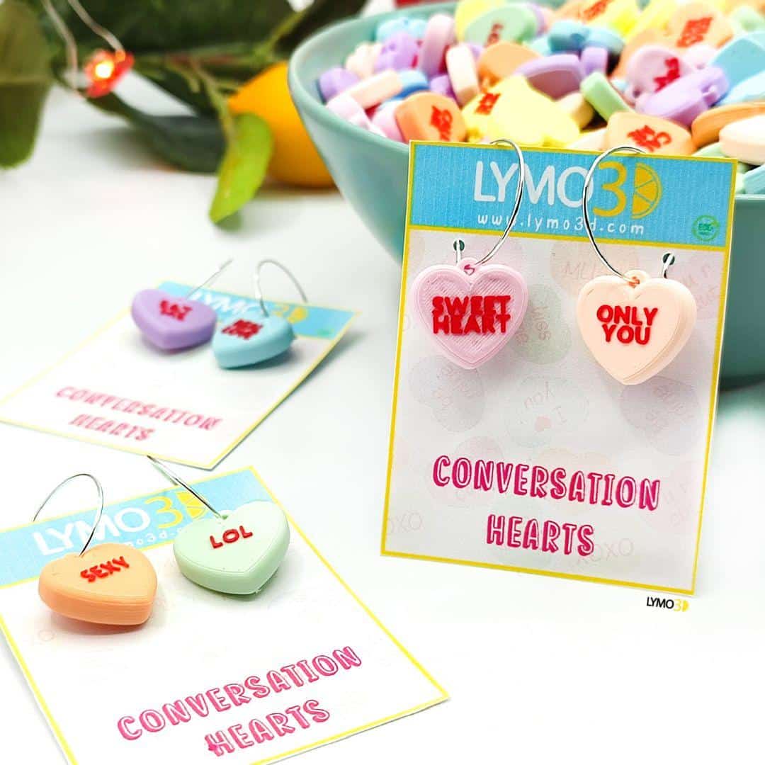 Pendiente Candy Heart Personalizado