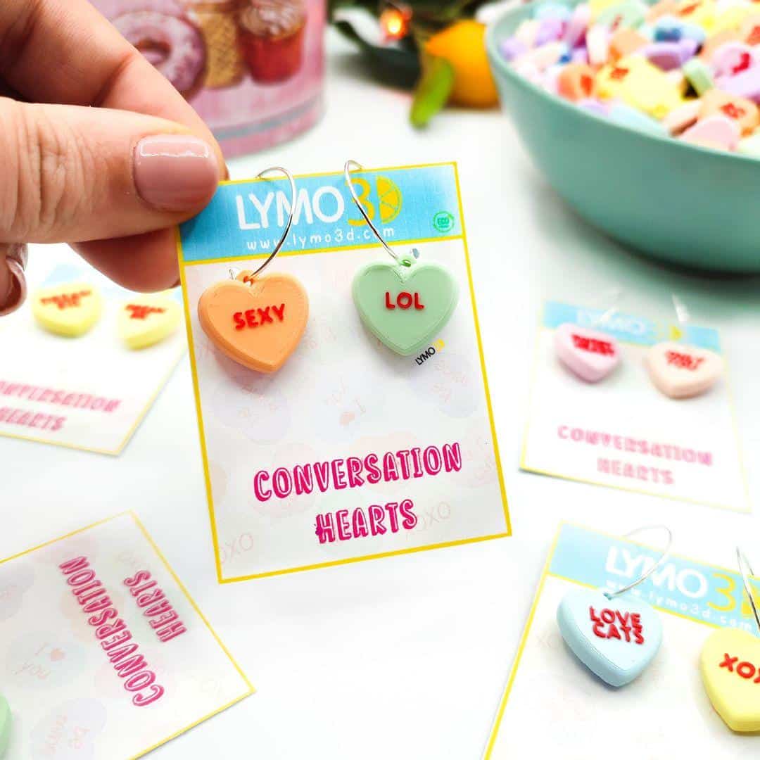 Pendientes Candy Hearts