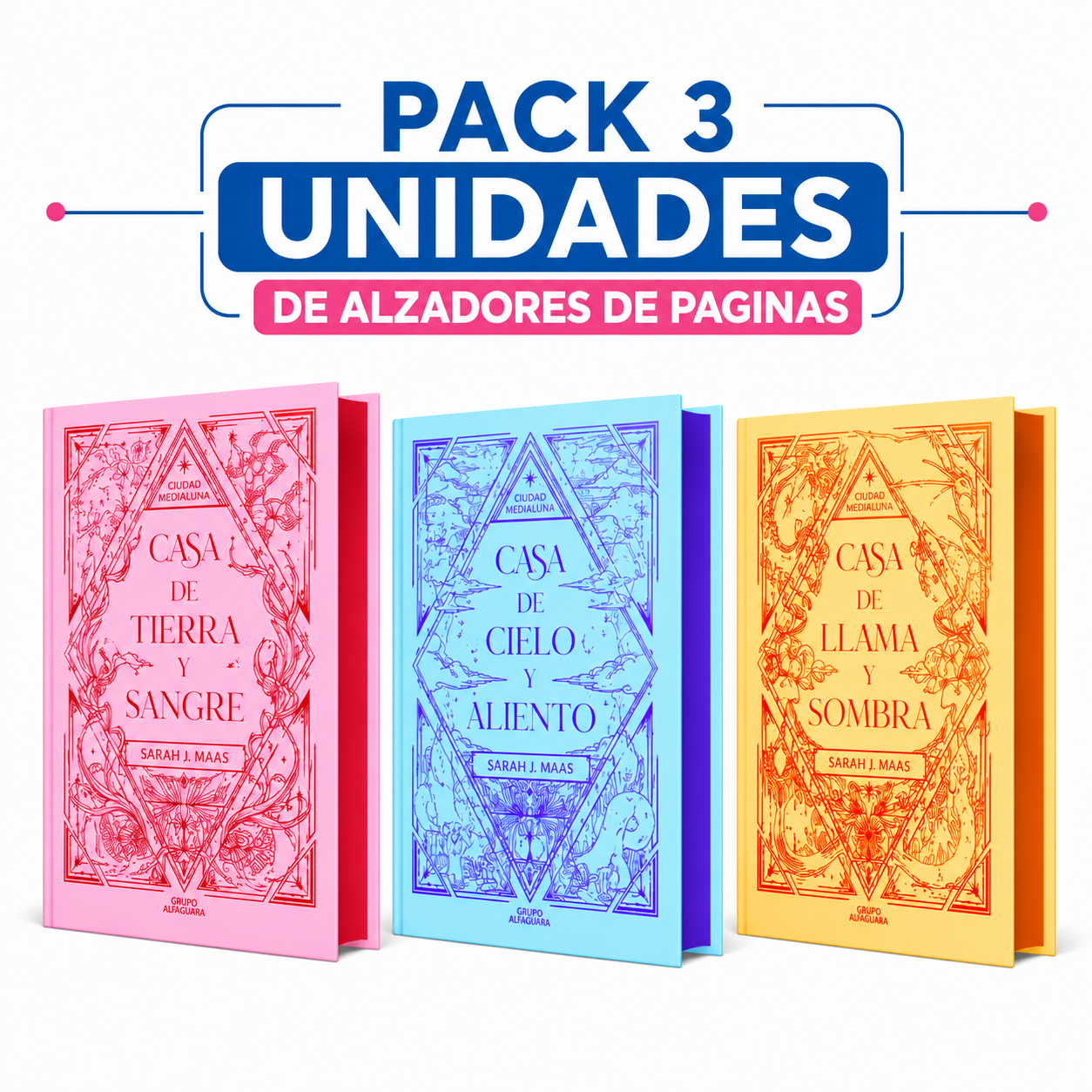 Pack de alzadores de páginas para Ciudad Medialuna