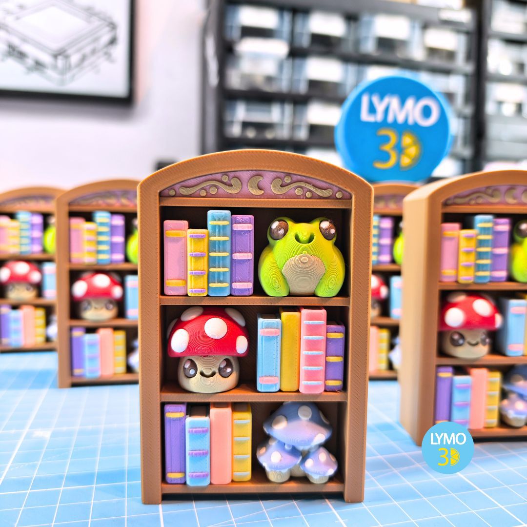 Clicker de estantería kawaii