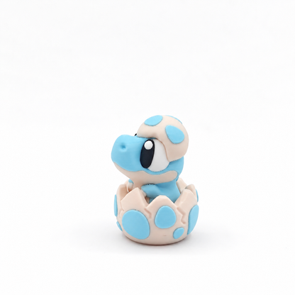 Clicker Dinosaurio Bebé Azul