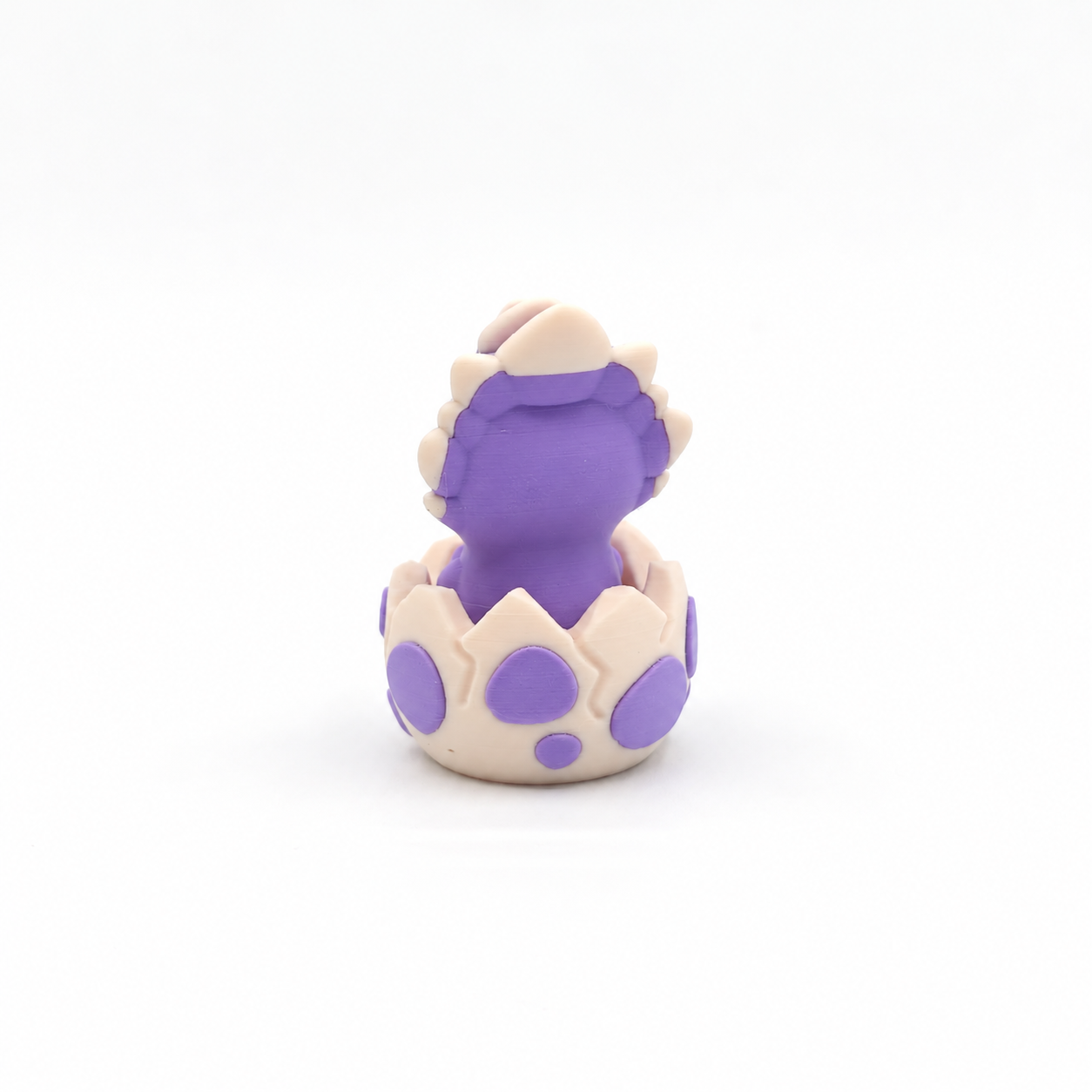 Clicker Dinosaurio Bebé Morado