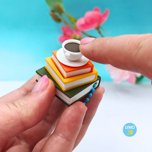 Clicker cafe con libros