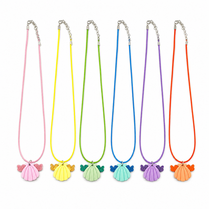Collares y pendientes de concha mágicos