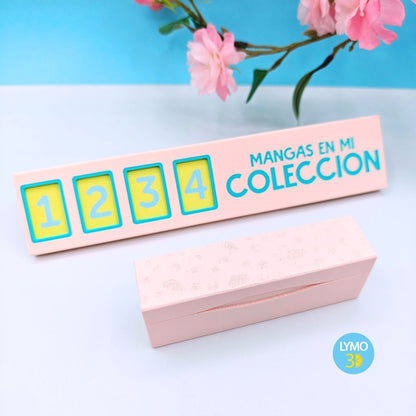 Customizable counter for shelves