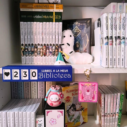 Customizable counter for shelves