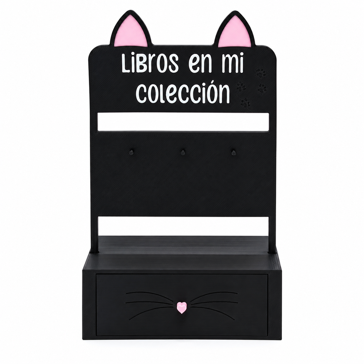 Contador de gato de libros y mangas