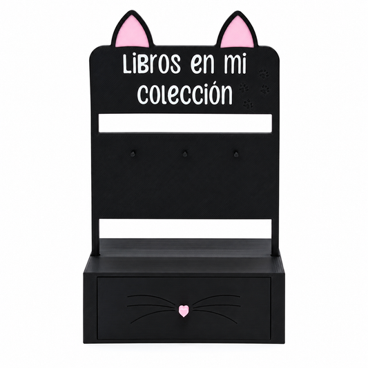 Katzenliebhaberin von Büchern und Mangas