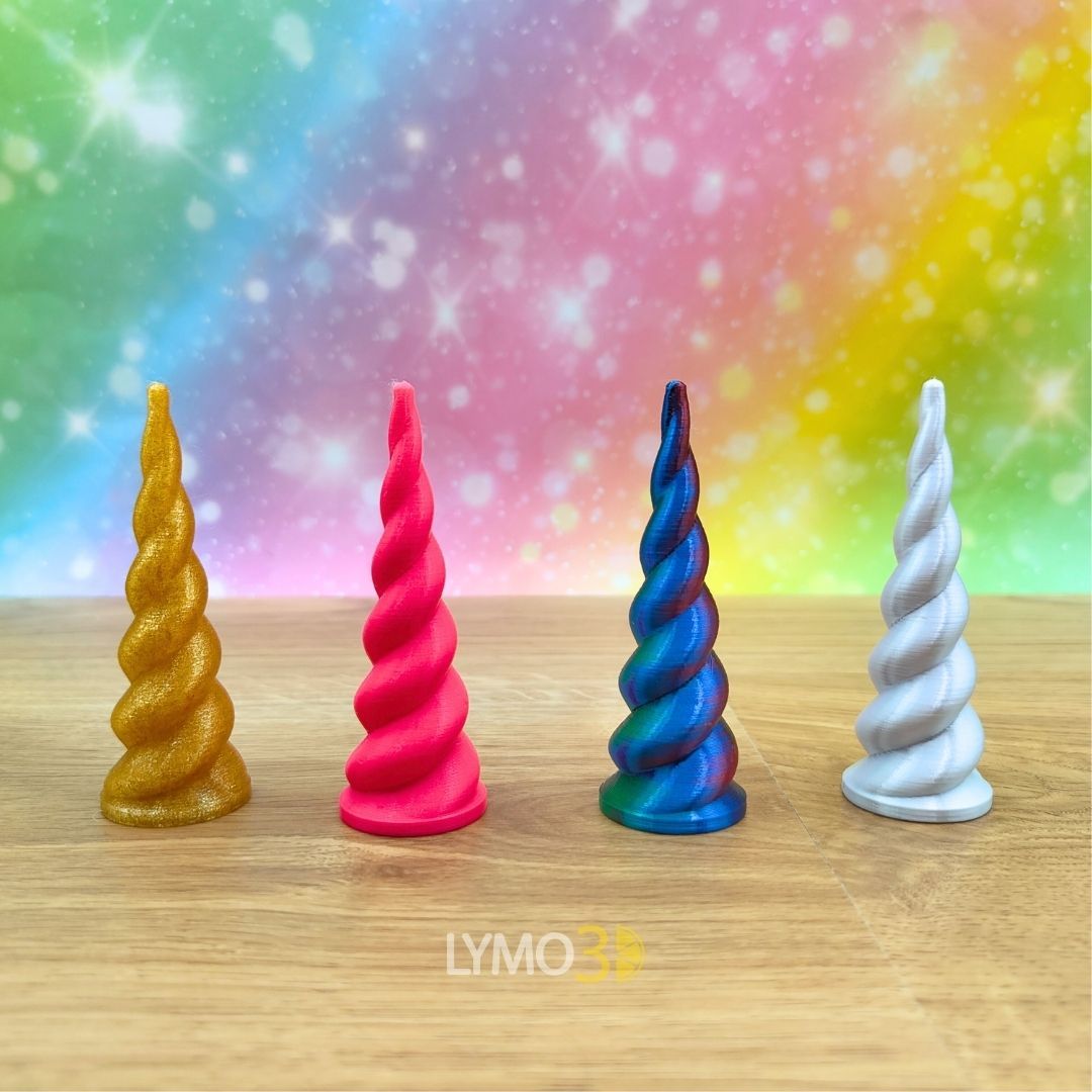Cuerno de unicornio Pequeño x Lymo3D (2)