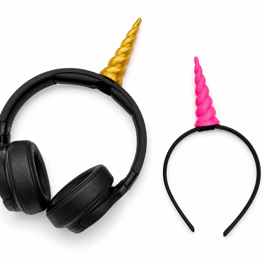 Cuerno de unicornio pequeño para auriculares