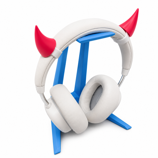 Cuernos pequeños personalizables para auriculares